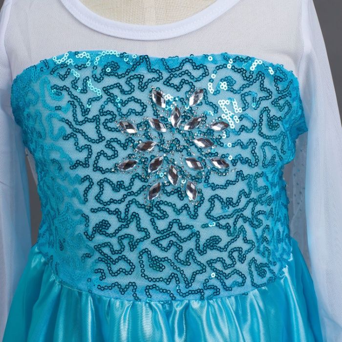 Rochie rochita Elsa Frozen NOUA 3-4 ani