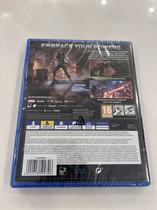 Игра “Marvel Avengers” за PS4