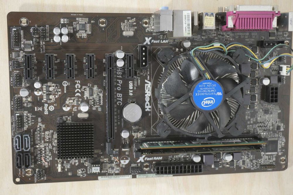 Mining Bundle H81 ProBTC + Pentium + 8GB DDR3 / Вкл.ДДС