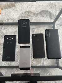 Vand lot de telefoane iphone 7 , iphone SE , A70, S7 edge, J5 duos