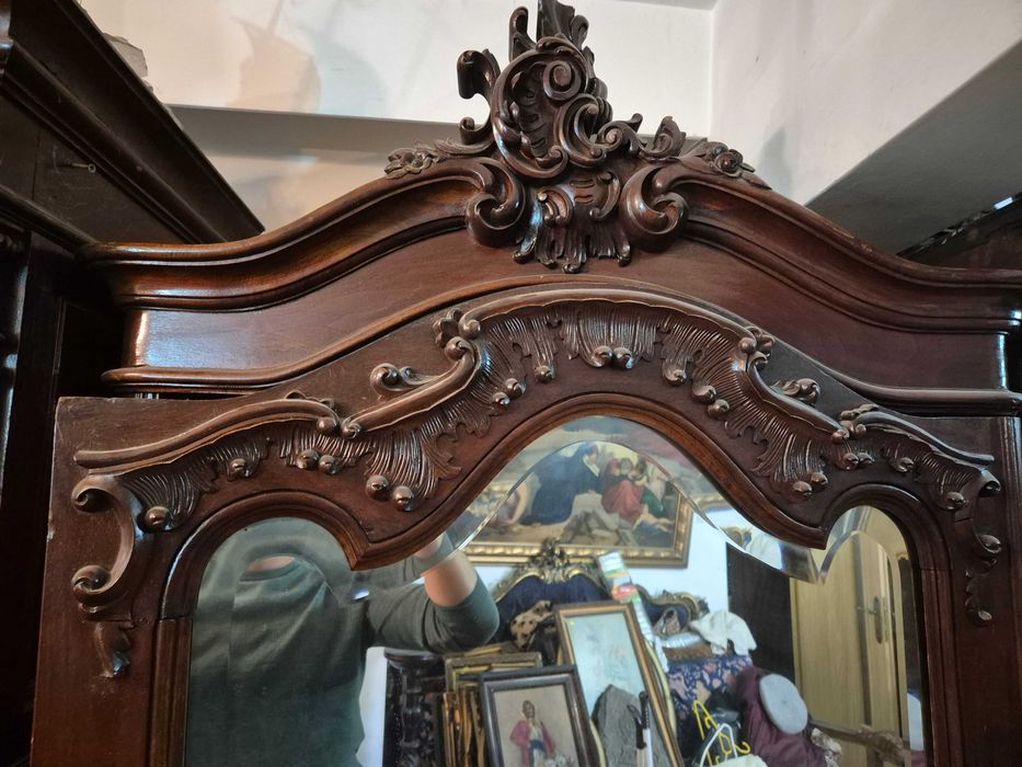 Sifonier frantuzesc Ludovic al XVI-lea cu oglingi bizotate