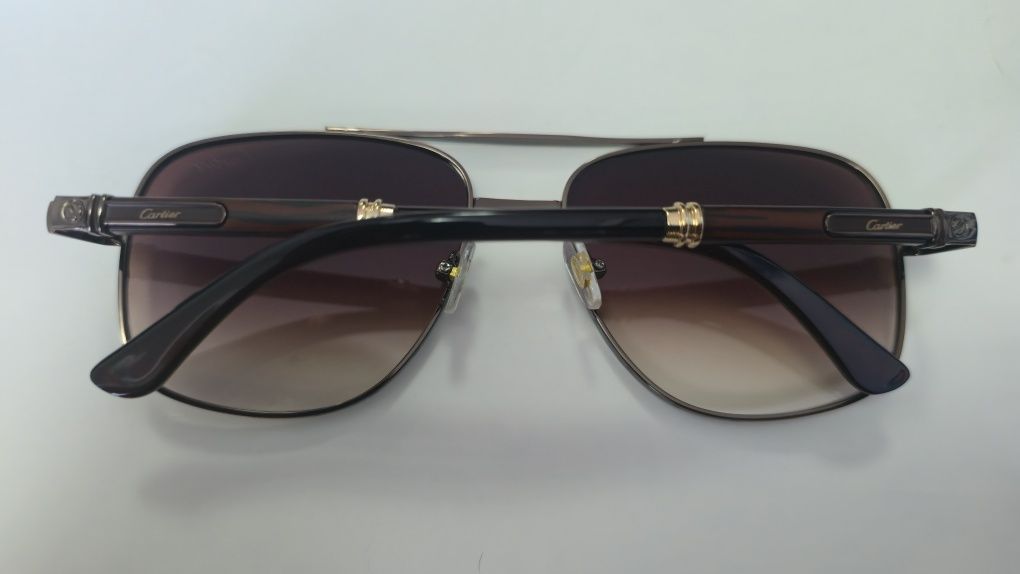 Ochelari de soare Cartier rama maro