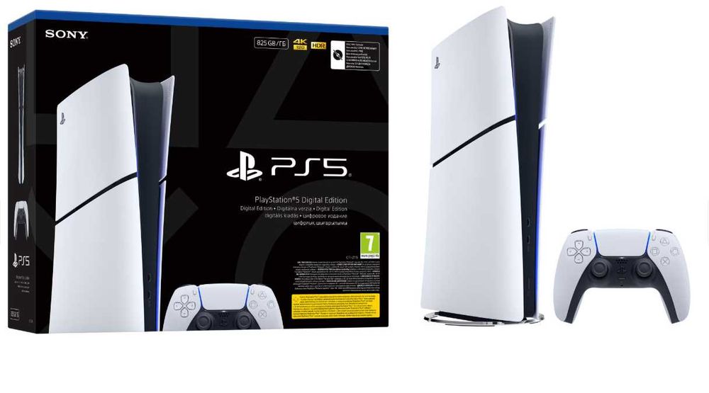 Consola PlayStation 5 Digital Edition PS5 Slim, 825GB Nou, Garantie