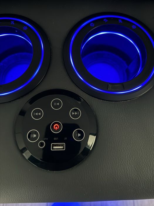 Canapea(PS gaming) cu masaj, reglaj electric, bluetooth, lumini etc