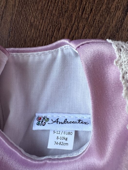 Rochiță roz vintage + bentiță tip pălărie