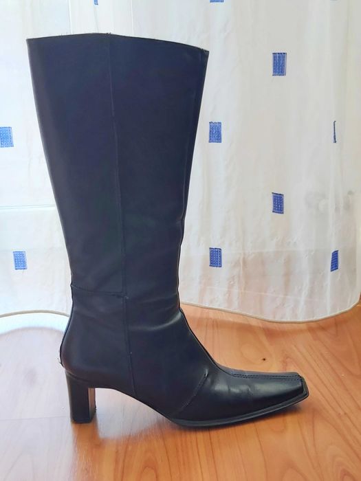 Cizme damă, din piele (livrare personală în București)