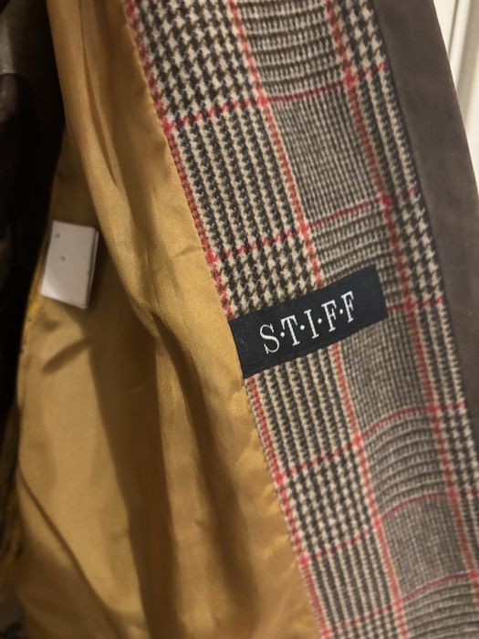 Stiff палто-сако естествени материяли