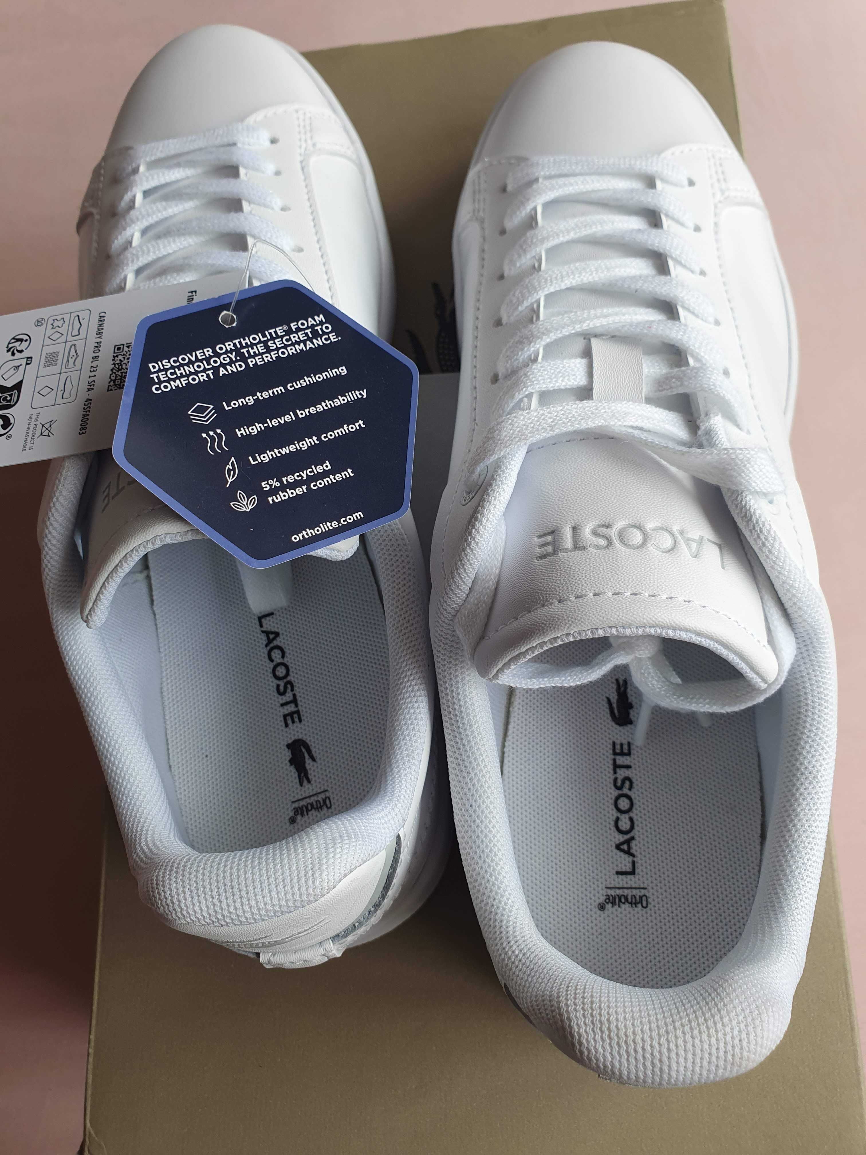 LACOSTE Carnaby Pro обувки размер 38, Великобритания