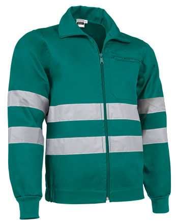 Salopeta cu banda reflectorizante ( bluza si pantalon)