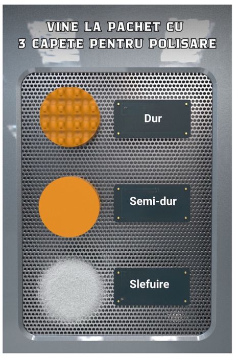 Masina de Polisat Auto Portabila. Se vand si separat 3 Discuri Polish