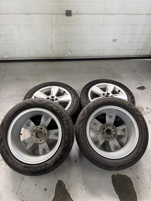 Set 4 roți complete 185/60 R15 – jante aluminiu + anvelope Fortune