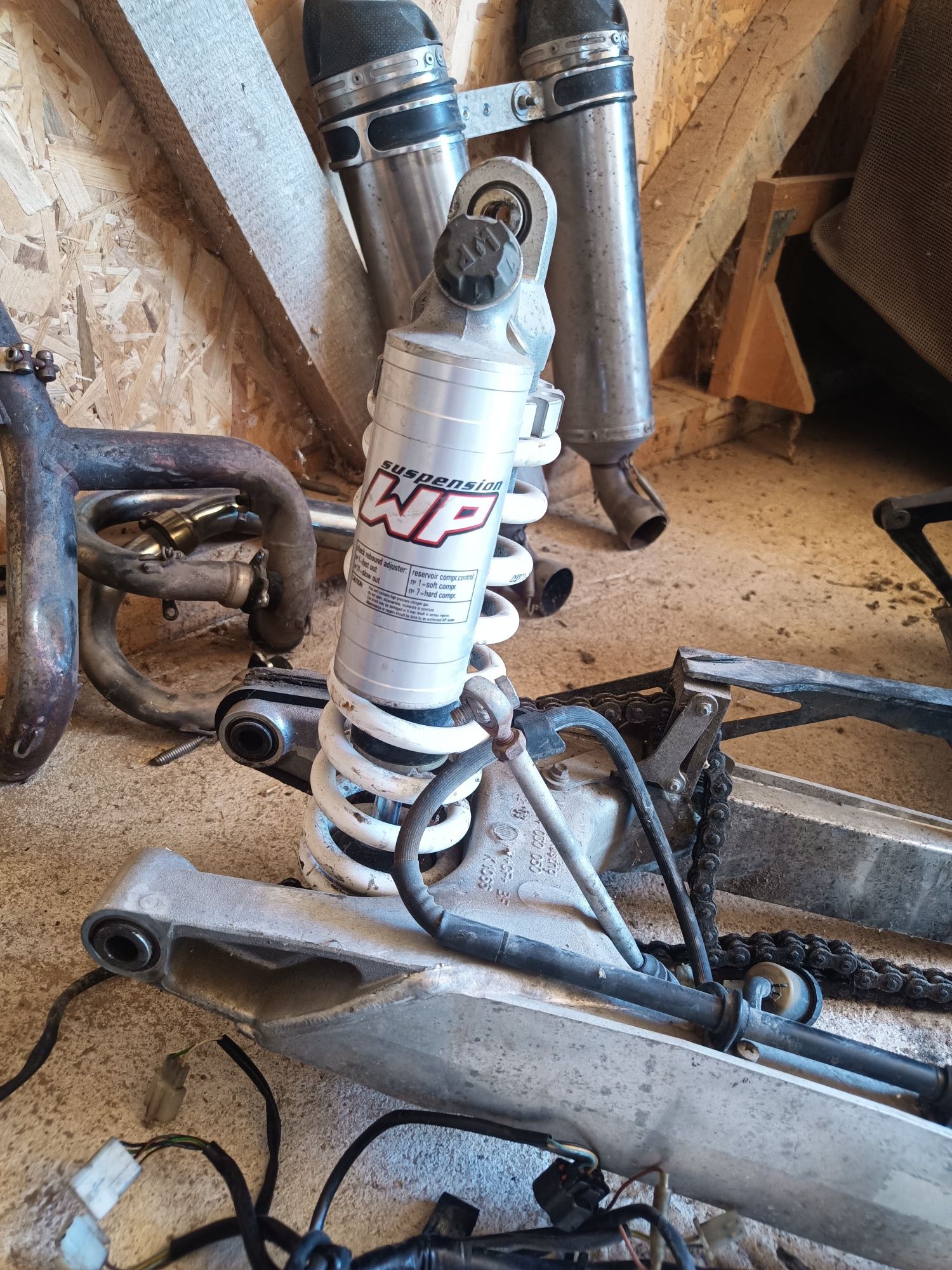 KTM 640 LC4 на части