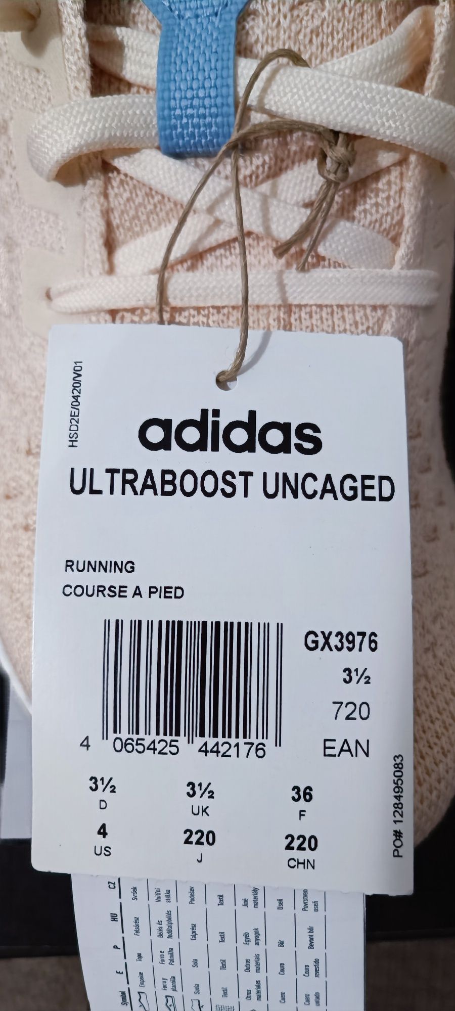 Adidas dama ultraboost uncaged lab nr. 36