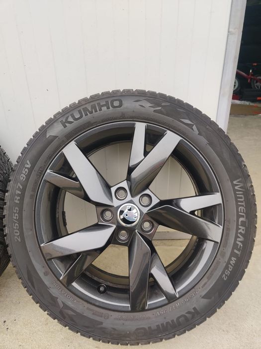 Jante aliaj originale, roți iarnă Skoda Octavia 4 , R17