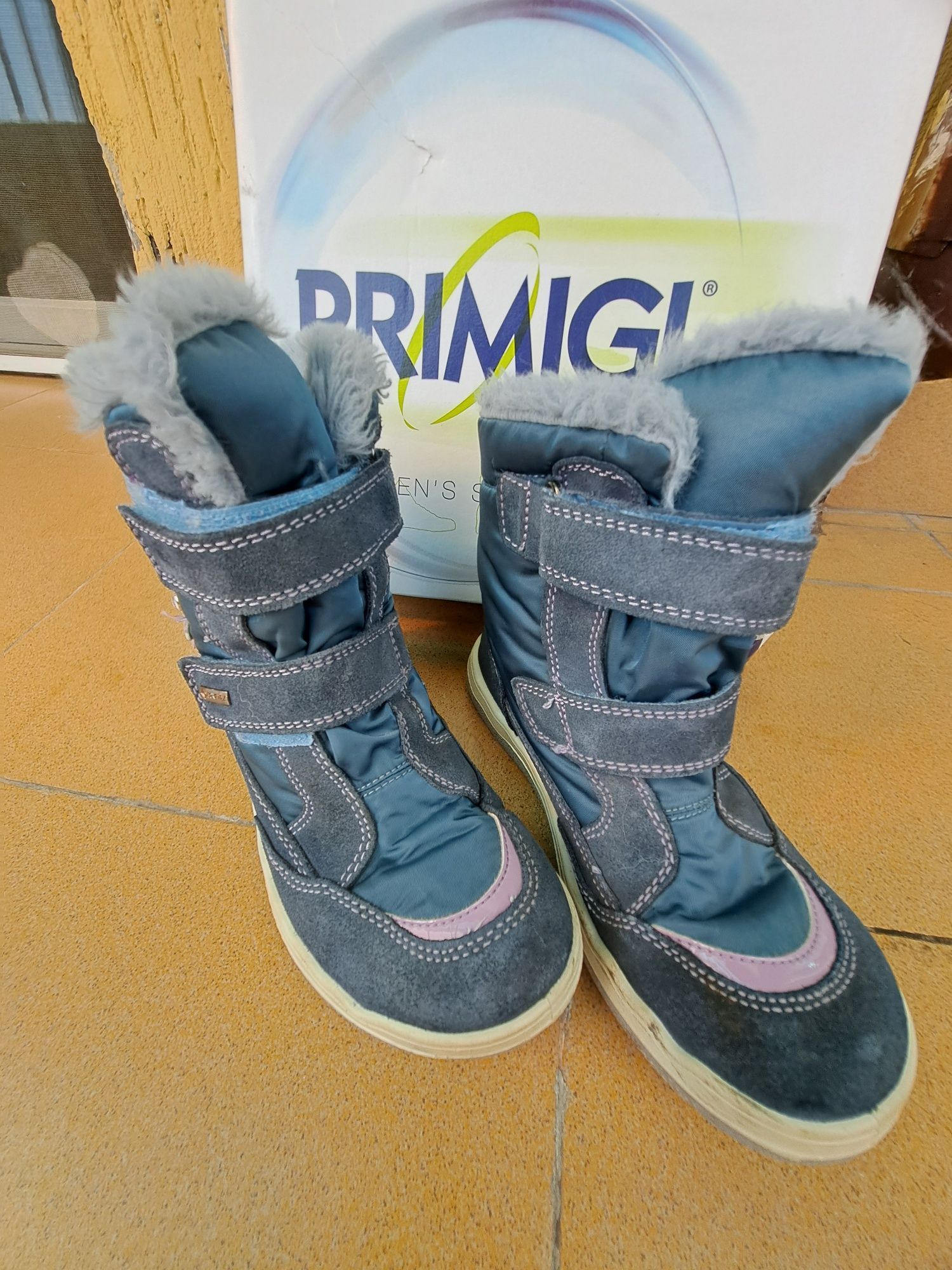 Апрески Primigi и боти Levi's 32 номер