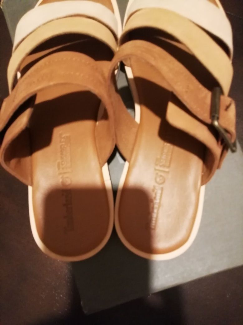 Нови чехли естествена кожа Timberland само 60 лв.