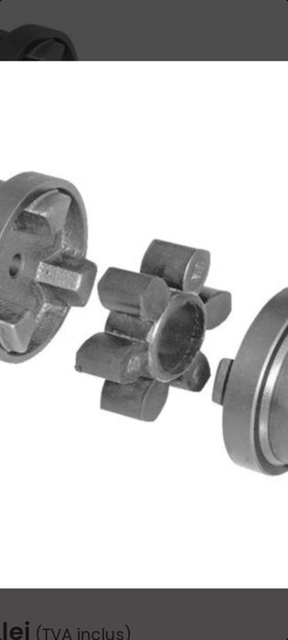 Cuplaj elastic pe bolturi