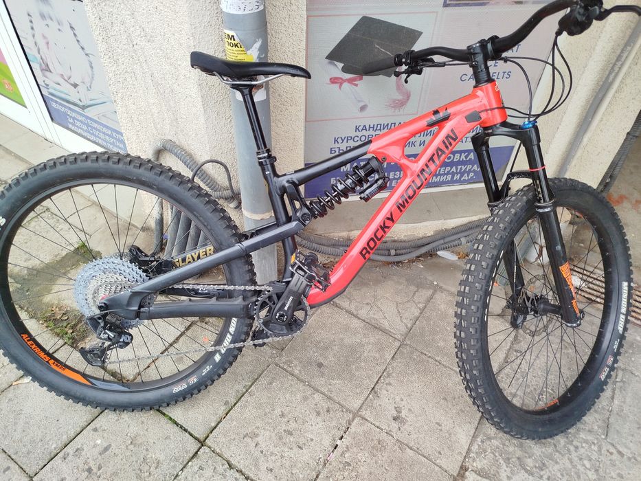 27. 5 алуминиева велосипед колело rocky mountain slayer,  1 по 12