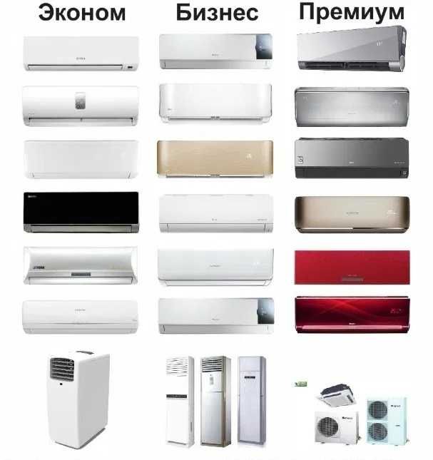 Кондиционер Otex, Almacom,,MIDEA, Доставка в день заказа, Установка