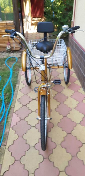 Bicicletă cu 3 roți și 6 viteze, pt. adulti unisex