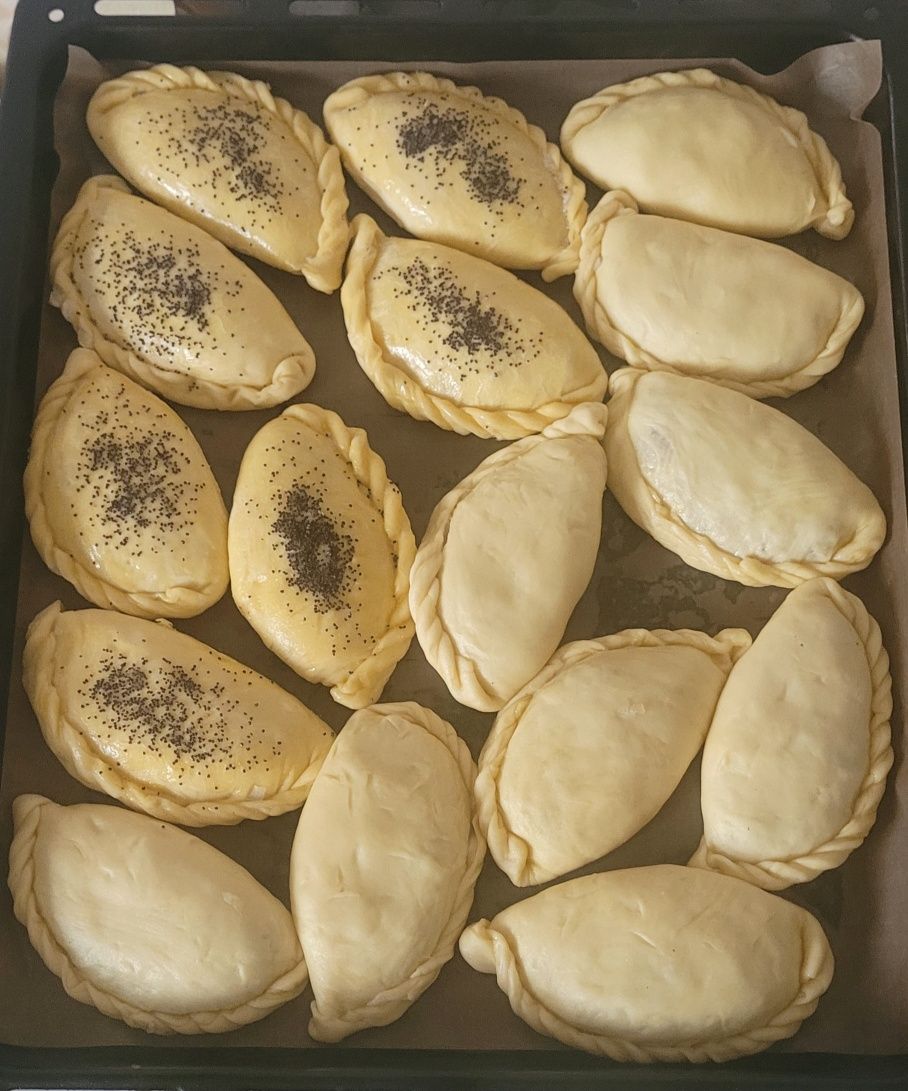 Уйгурская самса из слоёного теста