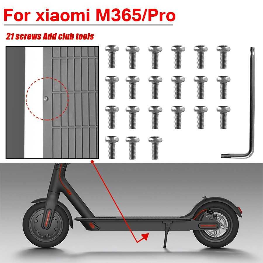 Set 21 suruburi capac baterie acumulator trotineta Xiaomi M365 / Pro