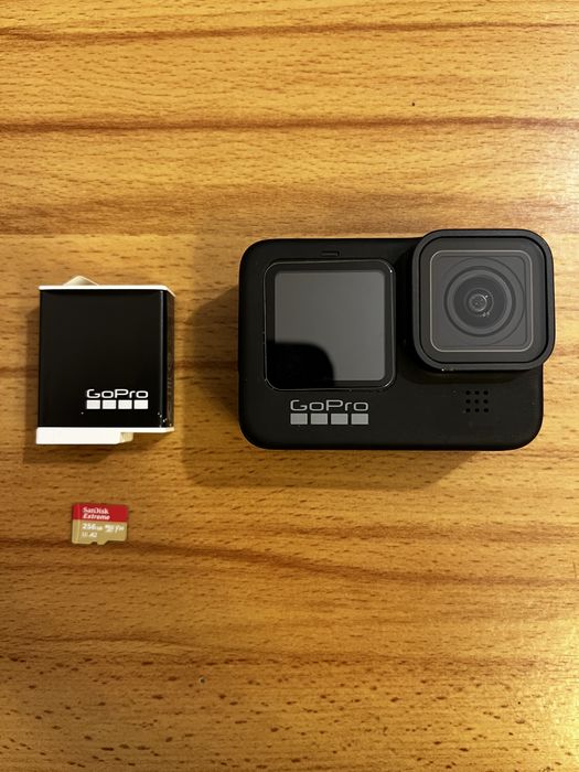 Camera GoPro HERO 9 Black + Baterie Enduro, card 256gb