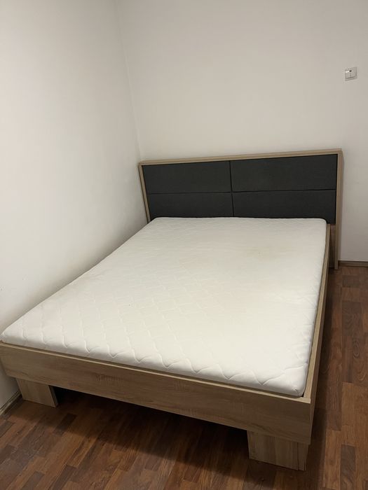 Pat 160x200 + saltea jysk spuma si cocos