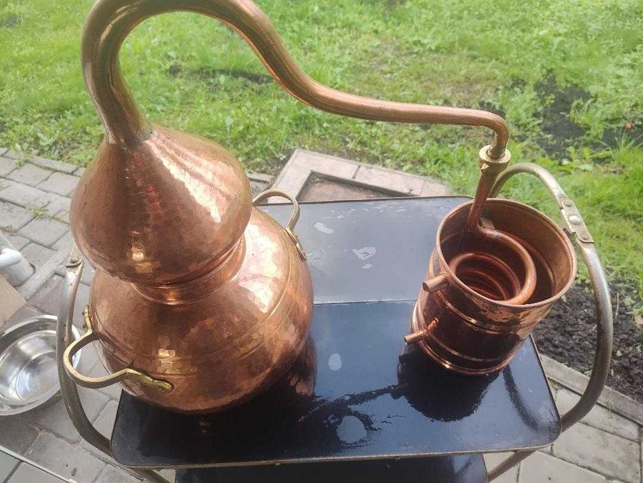 Vand Cazan Tuica nou tip "Al-Ambiq" 10 Litri, Cupru Pur