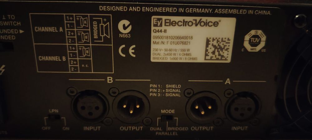 Electro Voice q44