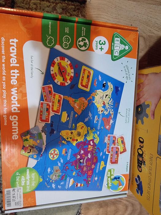 Jucarii constructie KORBO si harta Lumii