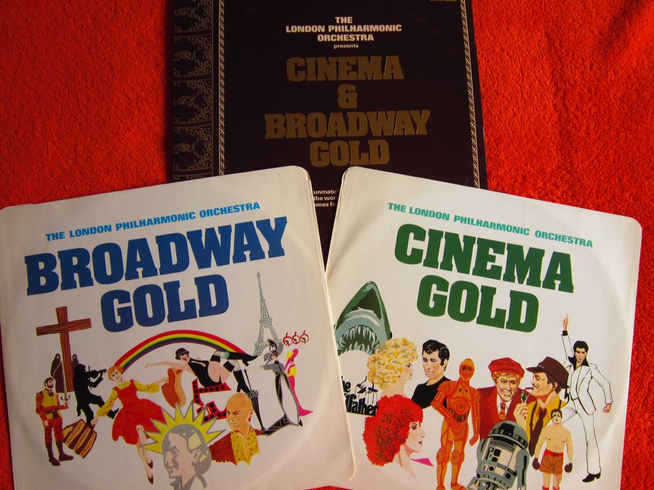 vinil rar Gold Cinema &Broadway Soundtrack +Musical vinil made UK 1979