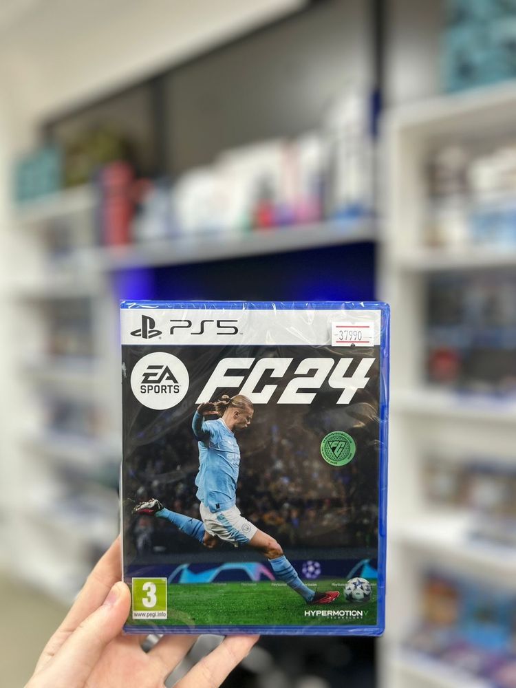 FC 24/ФИФА 24 диск для PS4/PS5 новый