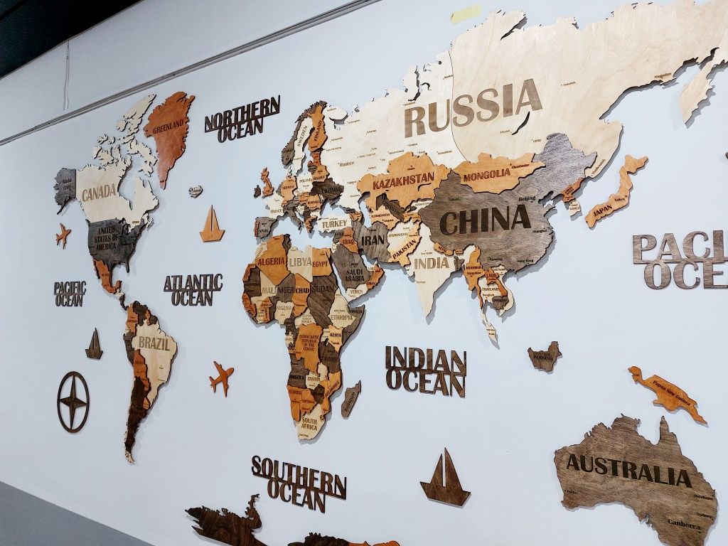 Качественная 3D карта мира по низким ценам