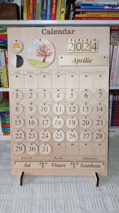 Calendarul Naturii Montessori Waldorf - set complet