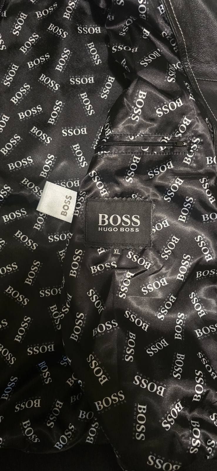 BOSS-Мъжки кожени Якета.