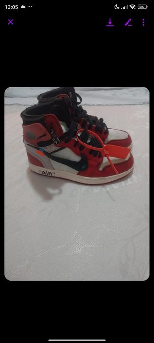 Vand off-white x air jordan 1 retro high OG Chicago preț 2000 de lei