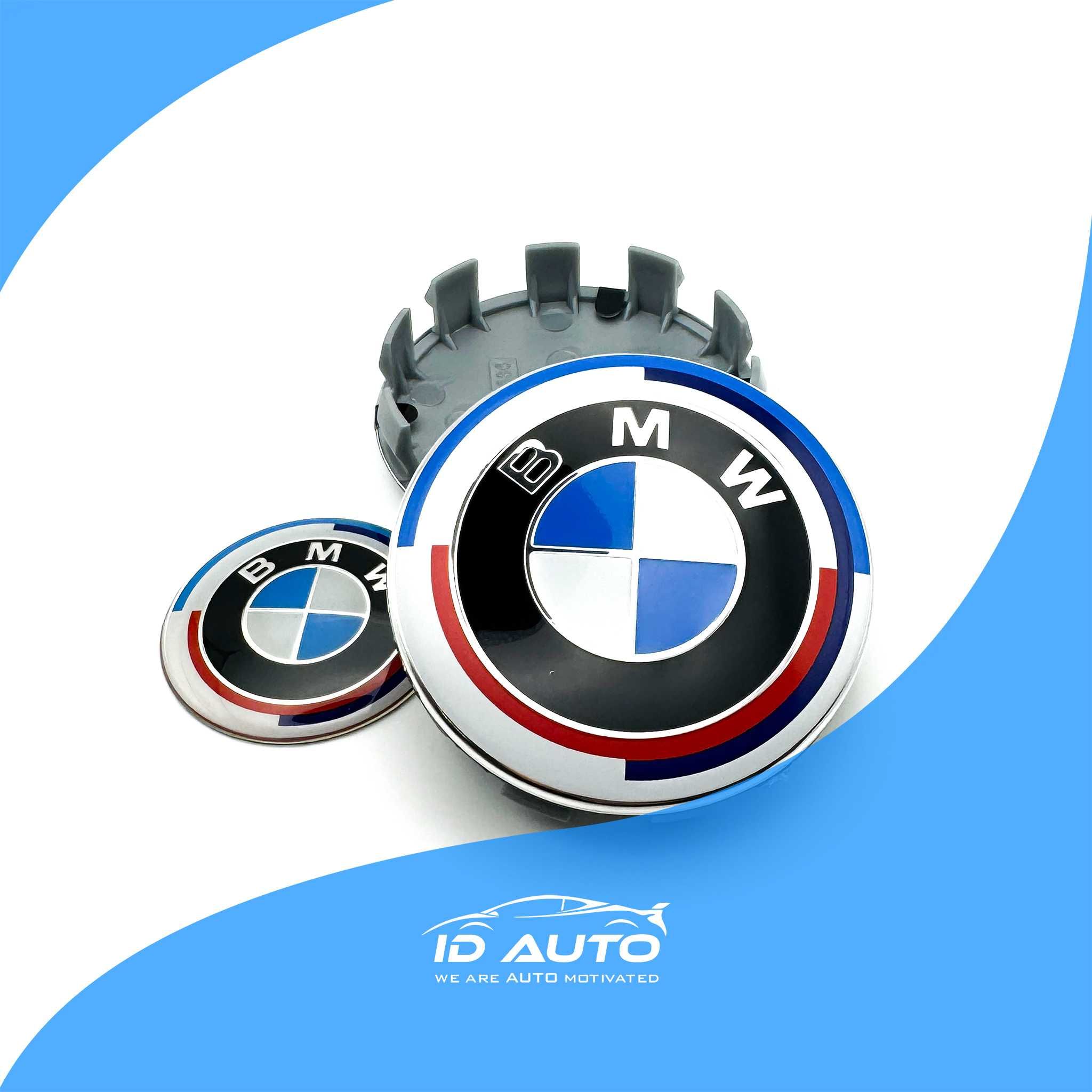 Bmw юбилейна емблема, капачки за джанти , бмв, e60, e90, e91, e39, e46
