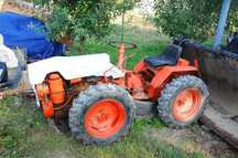 Tractor articulat Pasquali diesel 18CP 4x4 pornit la cheie acte Italia