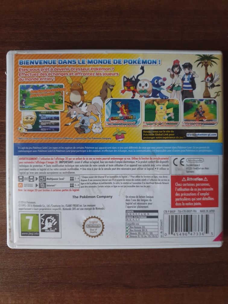 Pokémon Sun Nintendo 3DS