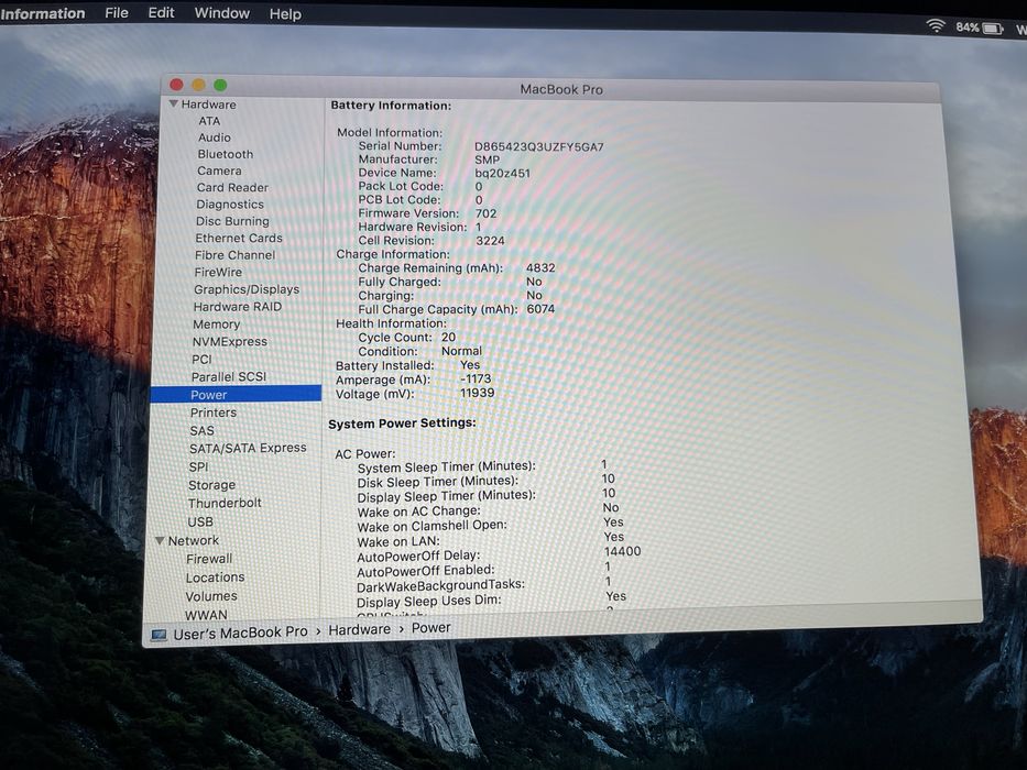 Vand Macbook Pro Retina 2015 i5 2,9Ghz 500GB ssd 2017 2019