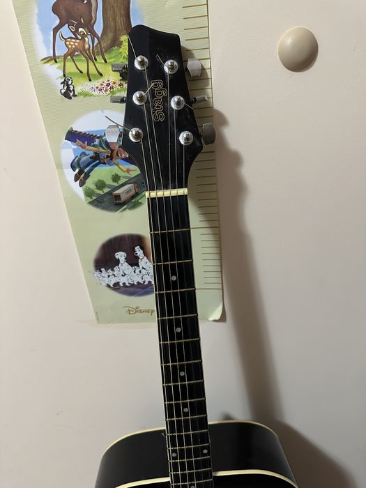 Акустична китара Stagg SW201BK