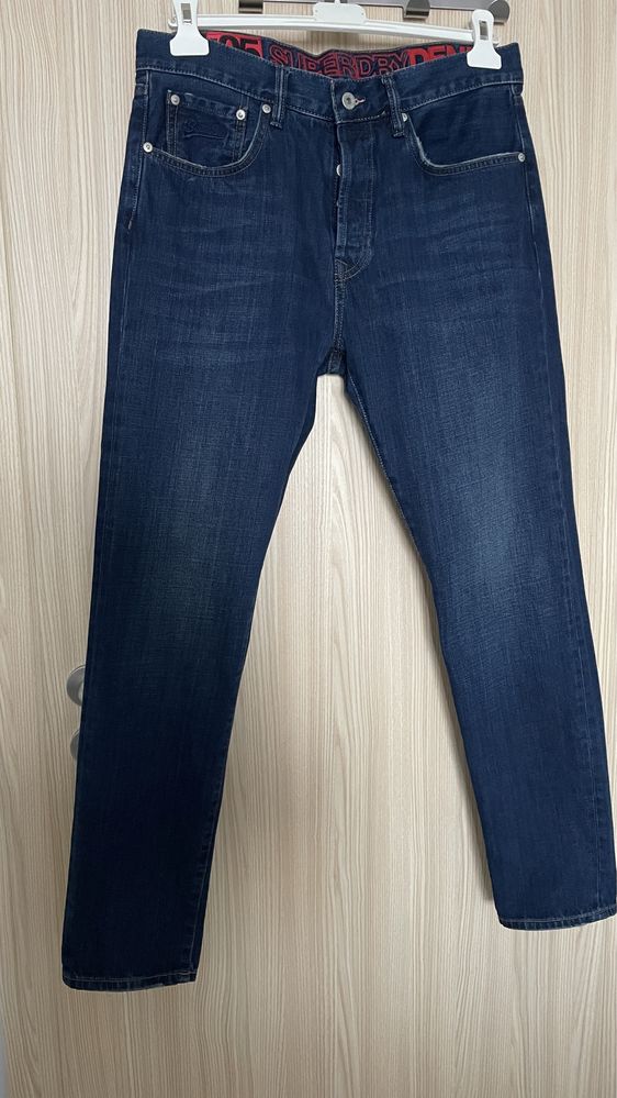 Мъжки дънки Superdry Dean05 Oversized Traper-Размер 30/34