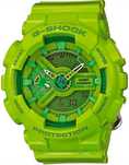 Ceas Sport Casio G-Shock GA-110 Neon – Nou, Garanție 2 Ani
