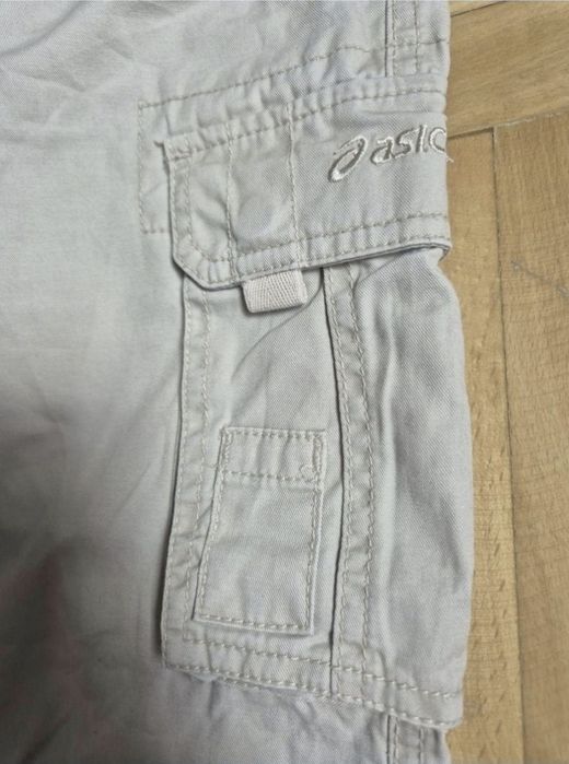 Pantaloni sport cargo Asics, Elastic & Comod, Femei - L