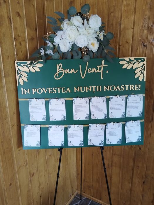Panou întâmpinare nunta