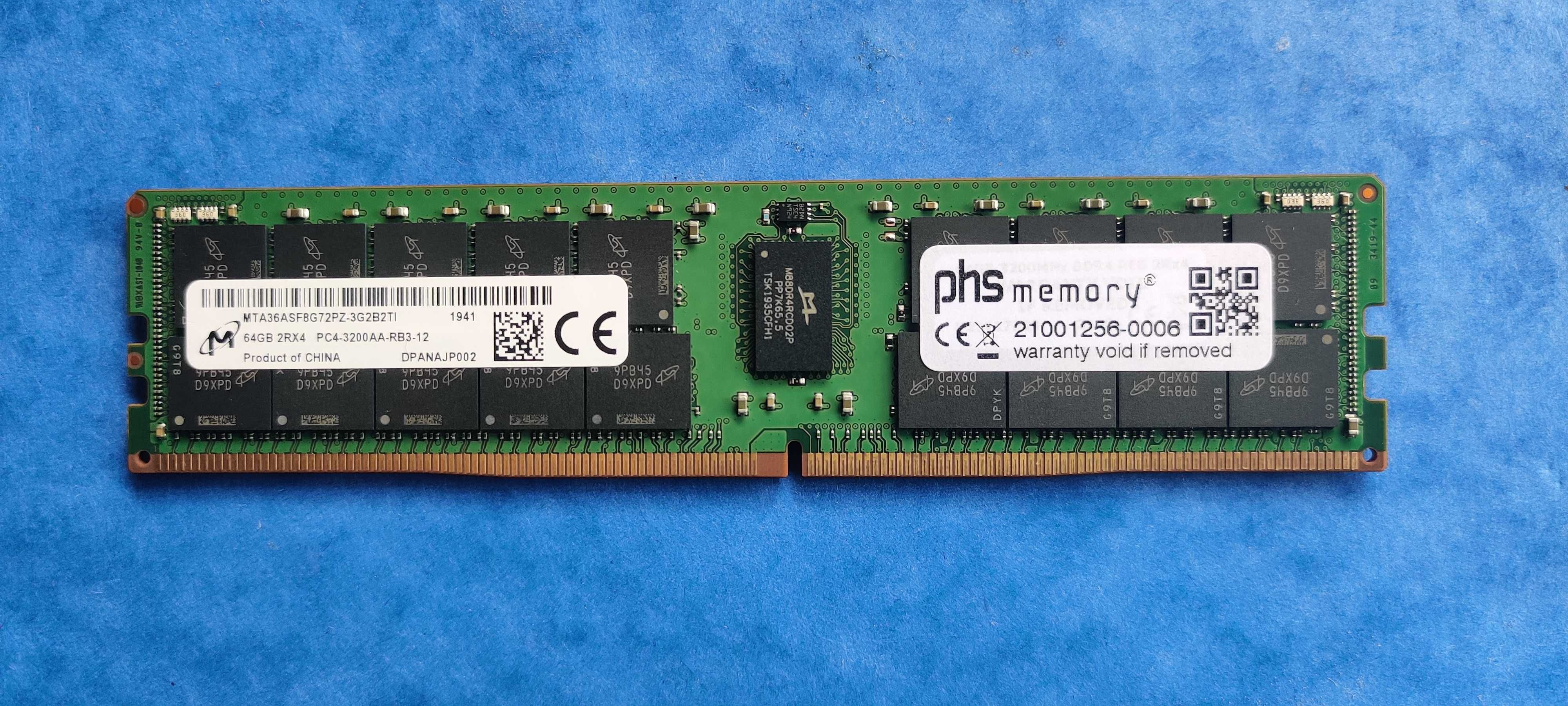 64 Gb DDR4 PHS Memory