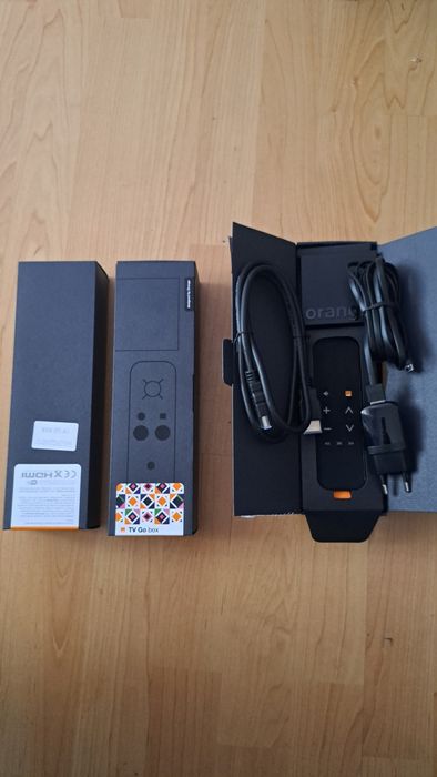 Sigilat !! Orange tv go box cu telecomanda