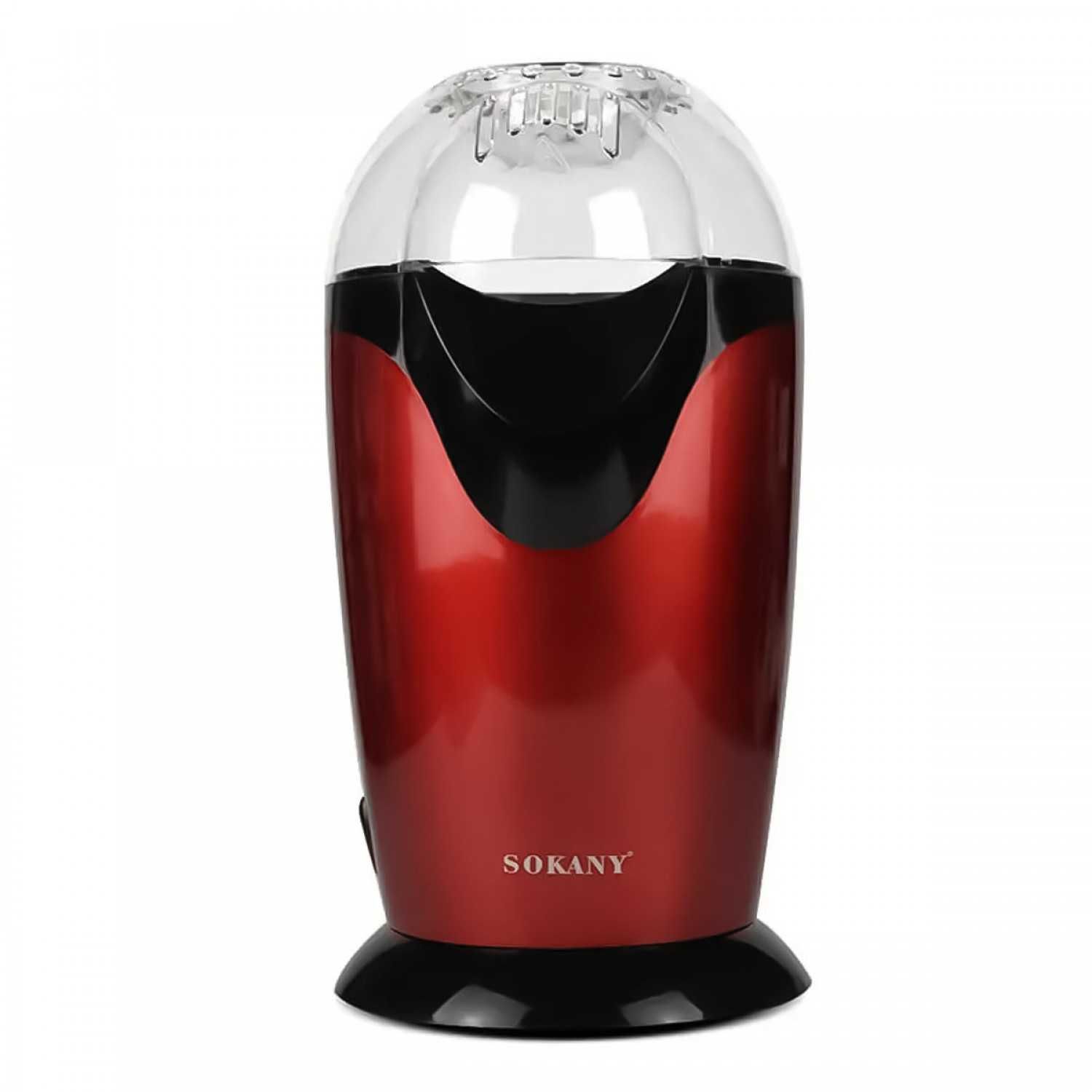 Aparat de facut popcorn SOKANY 288 1200 W Rosu/Negru