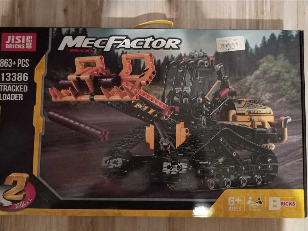 Конструктор MecFactor. Tracked Loader. Лего